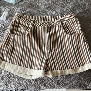 Striped shorts